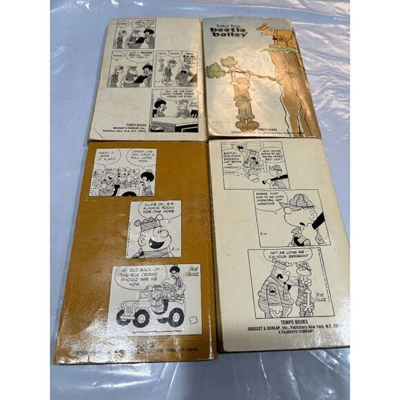 Beetle Bailey 8 10 11 13 Mort Walker Acceptable Graphic Books Tempo Books - Picture 2 of 3
